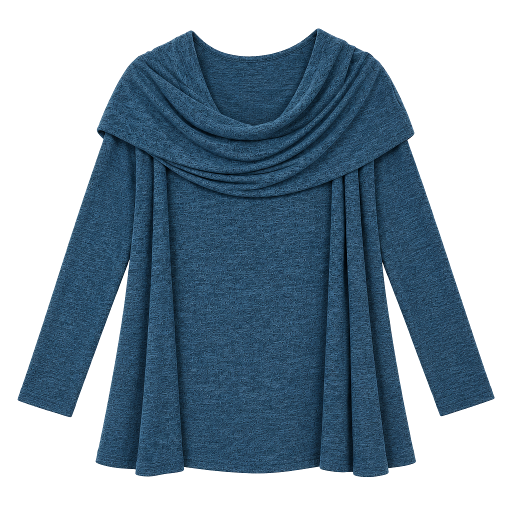 Lisa Rinna Collection Cowl Neck Tunic 1X 1