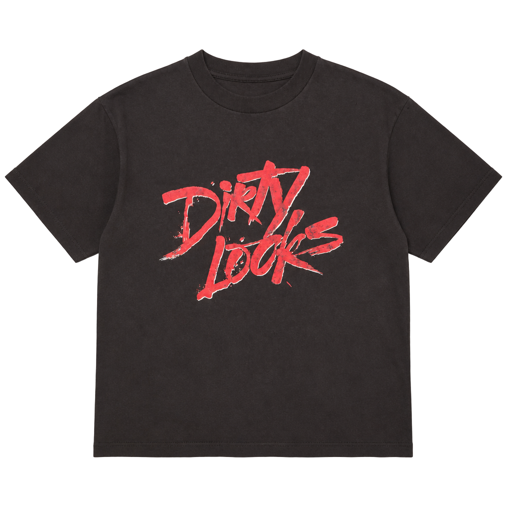 Vintage 1988 Dirty Looks Cool From The Wire North American Tour T-Shirt Size Large 1
