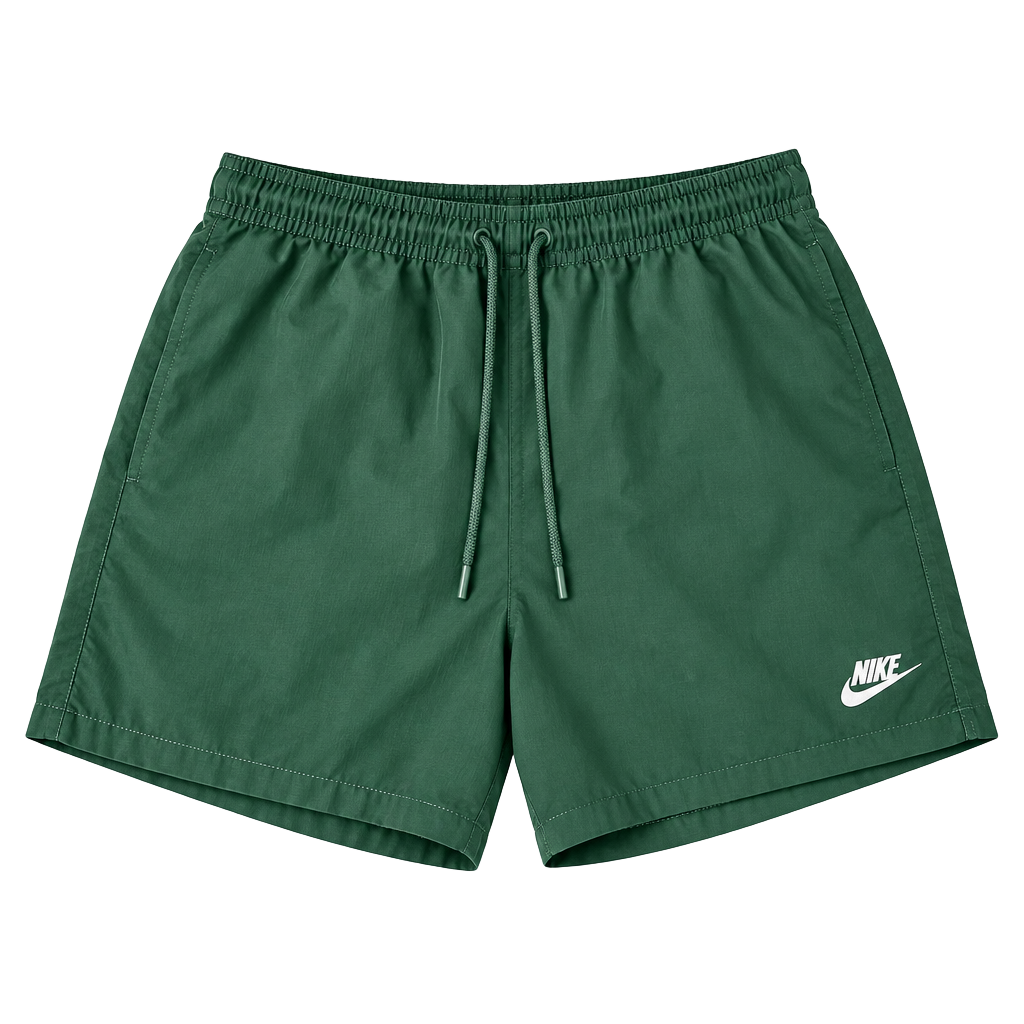 Nike Shorts Size L Green Swim Trunks 1