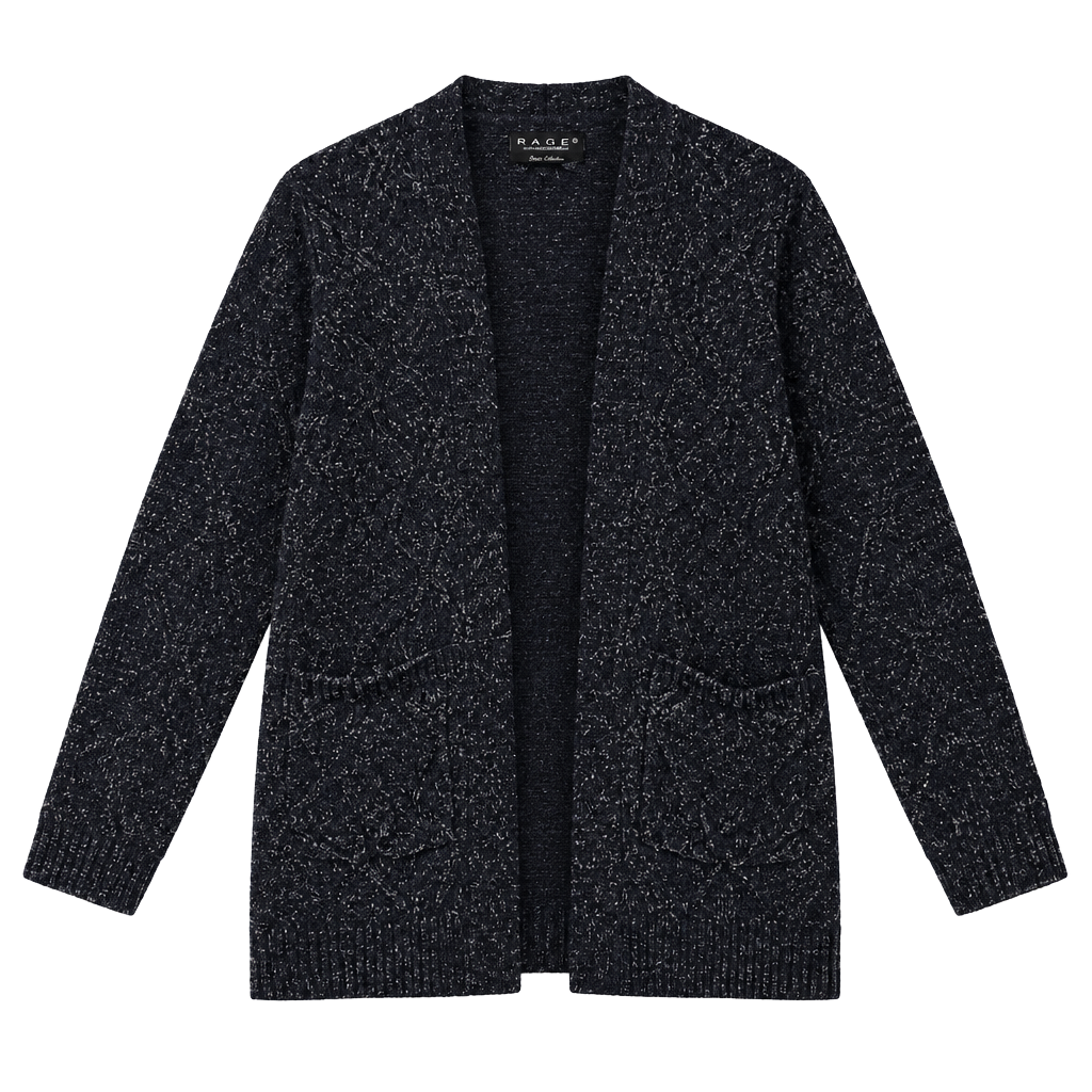 Grace Petite Cardigan Sweater Size PS Navy Blue 1