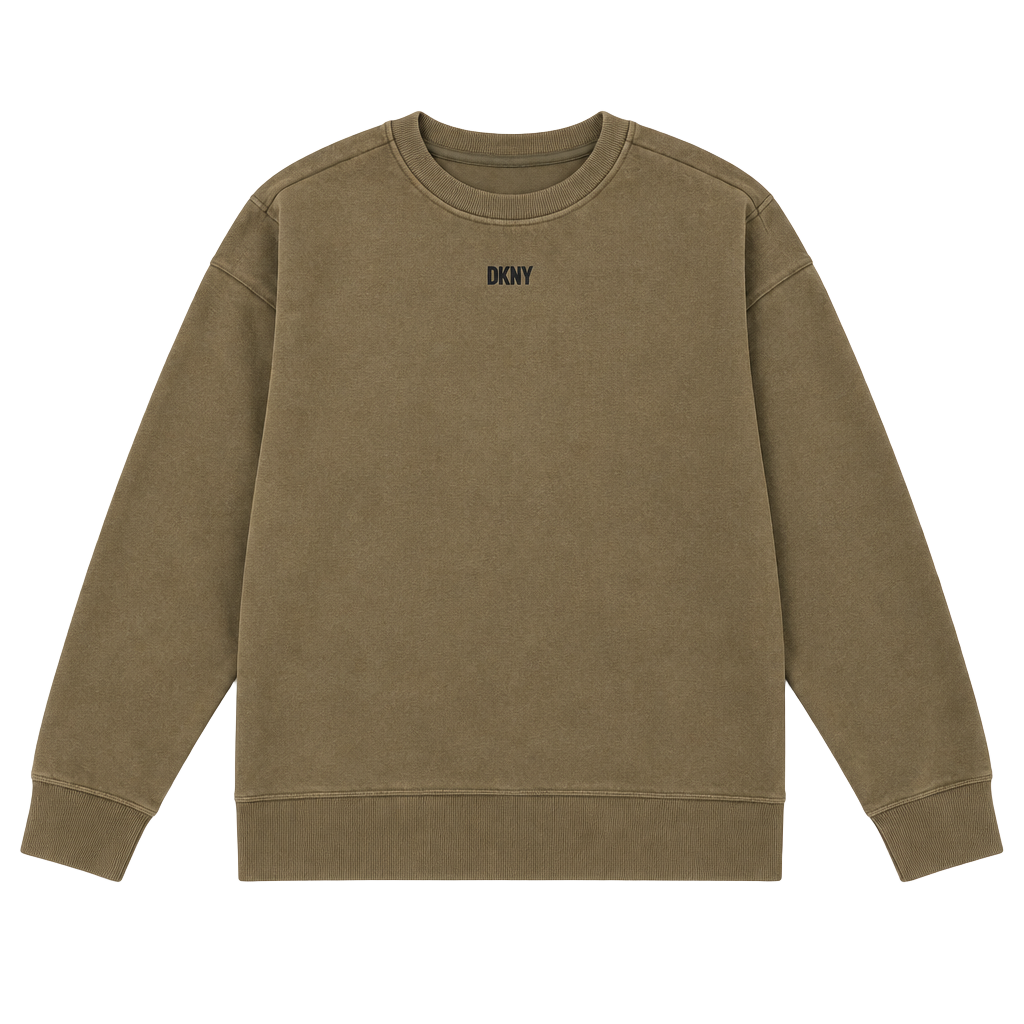 DKNY Crewneck Sweatshirt Size L Gray 1