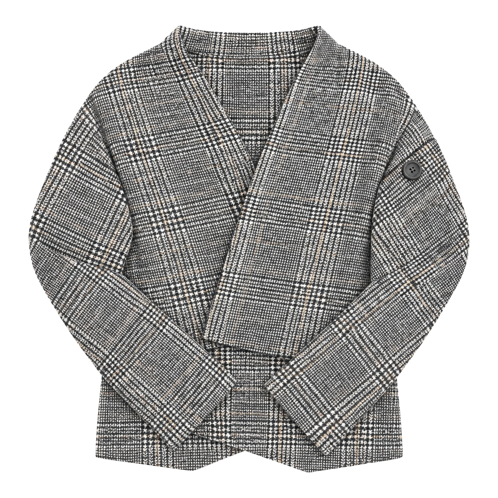 Girls Zara Plaid/ Twill Top ( Size: 10/ cm 140) 1