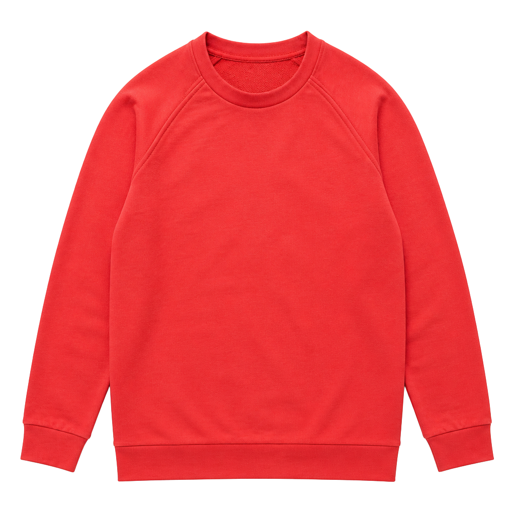 Raf Simons Icarus Surgit Sliced Sweatshirt Size 46 Orange Cotton 1
