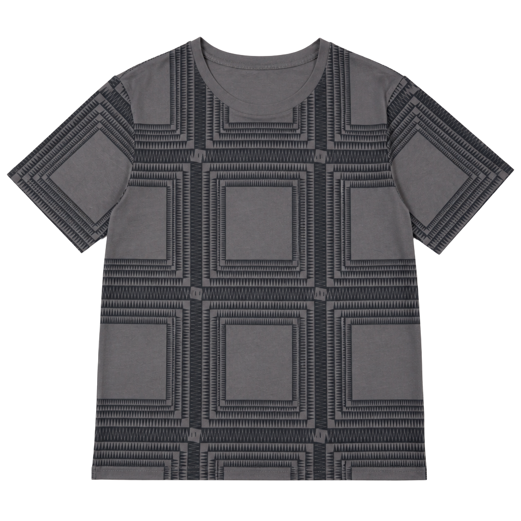 Undercoverism For Rebels Geometric Pattern T-Shirt 1
