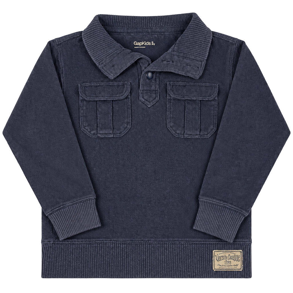 Gap Kids Size S Navy Polo Sweater 1