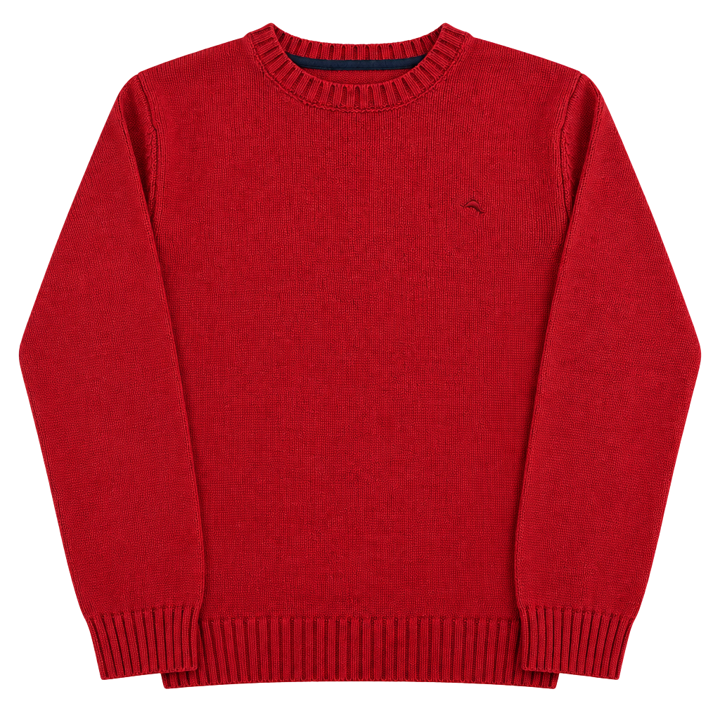 Tommy Bahama Sweater kids Size S (8) Red Long Sleeve Crewneck 1