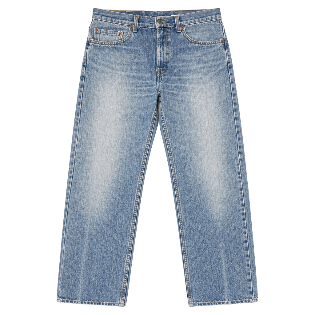 Levi's 505 Regular Fit Straight Leg Jeans, Light Wash, Size 32x30 1