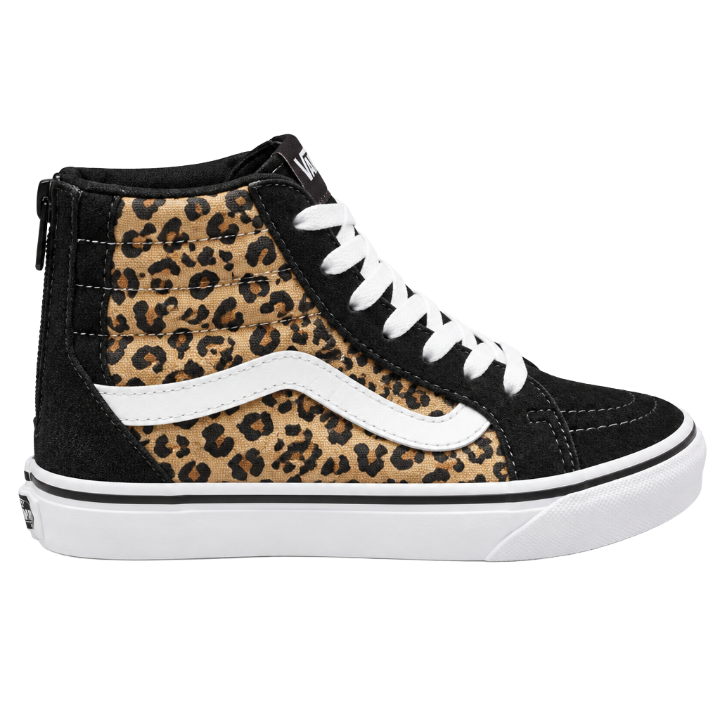 Vans Sk8-Hi Zip Cheetah Print High Top Sneakers 1