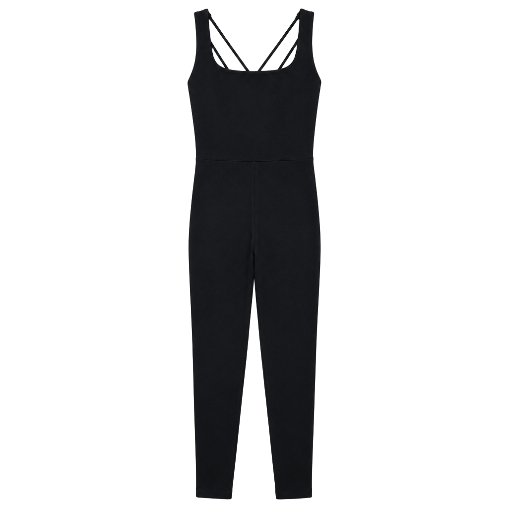 Calia Jumpsuit Size M Black Athletic Romper 1