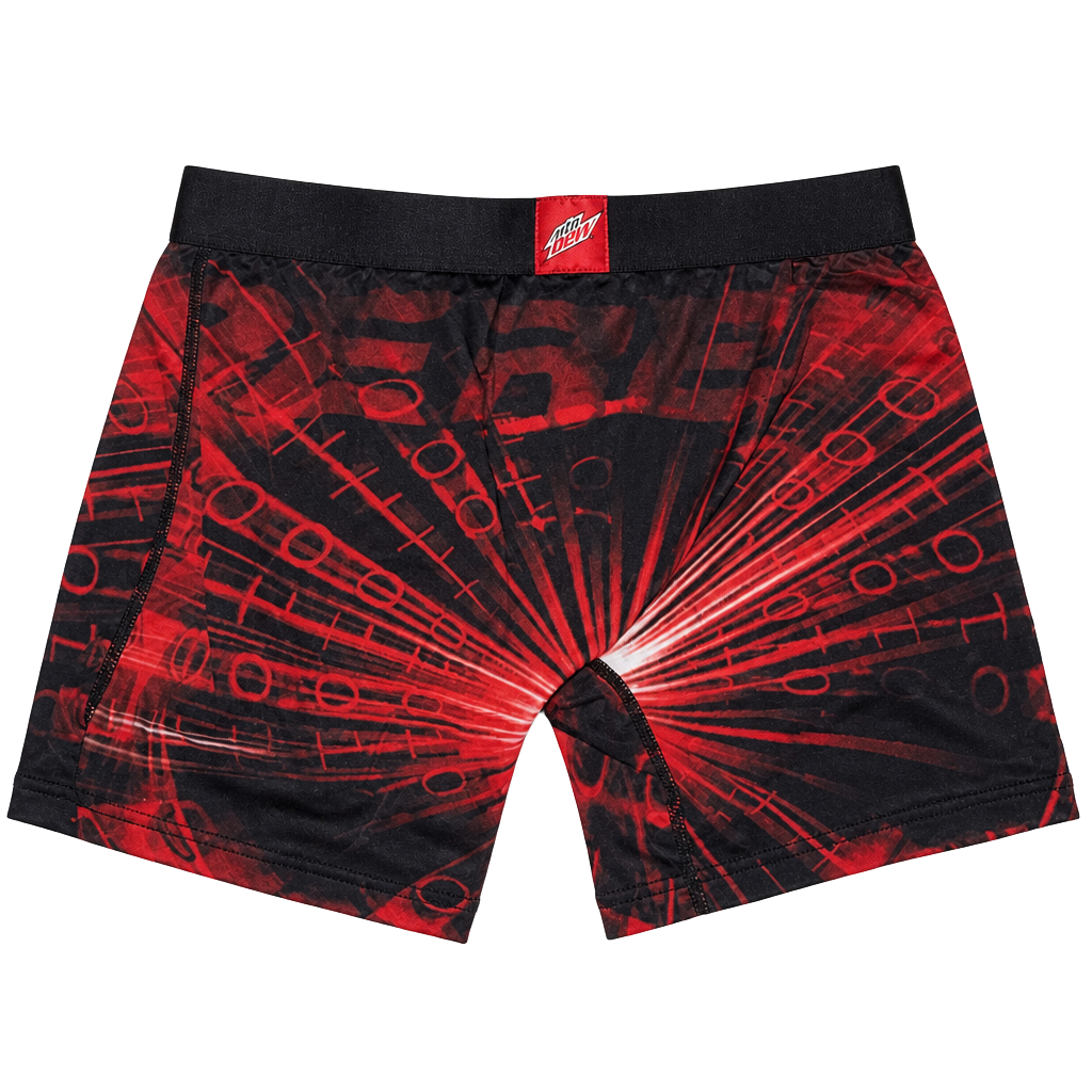 Mountain Dew Code Red Swag Boxer Briefs 1