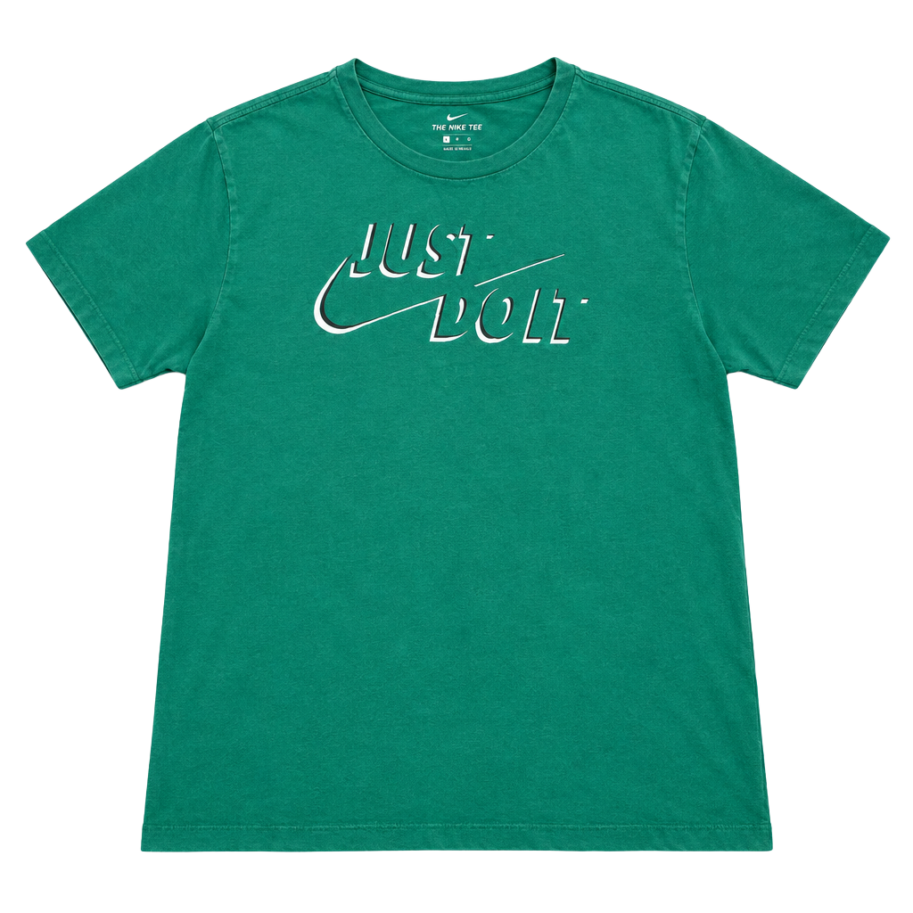 Nike The Nike Tee T-Shirt Size XL Green Just Do It Graphic 1