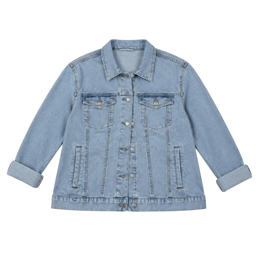 Time and Tru Denim Jacket Size XXXL (22) Light Wash 1