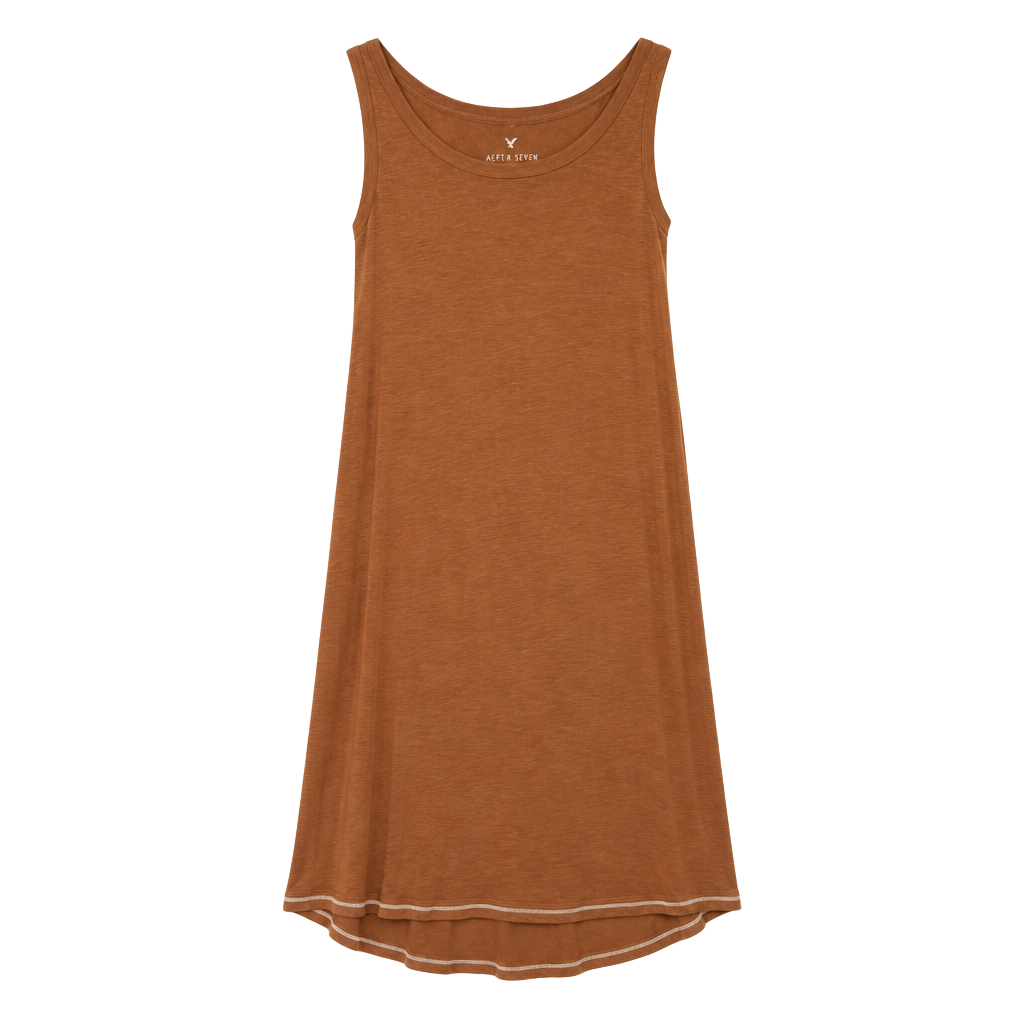 American Eagle Outfitters Soft & Sexy AEO Tank Size M Brown Sleeveless 1
