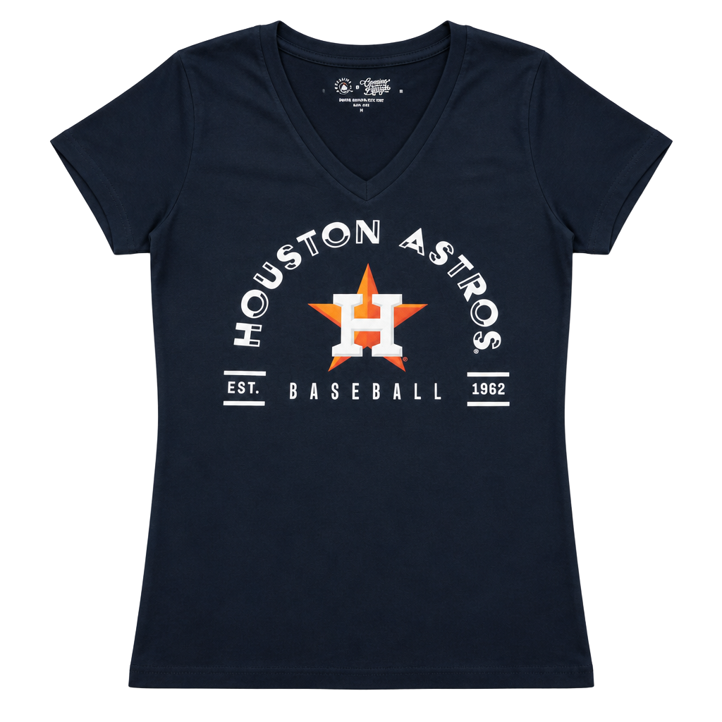 Campus Lifestyle Houston Astros T-Shirt Small Navy 1