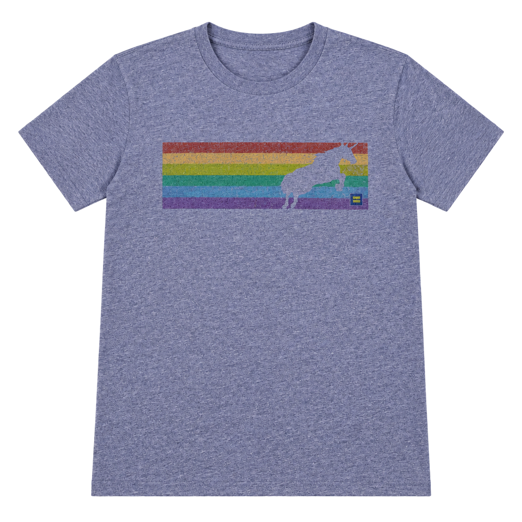 Human Rights Campaign Rainbow Unicorn T-Shirt 1