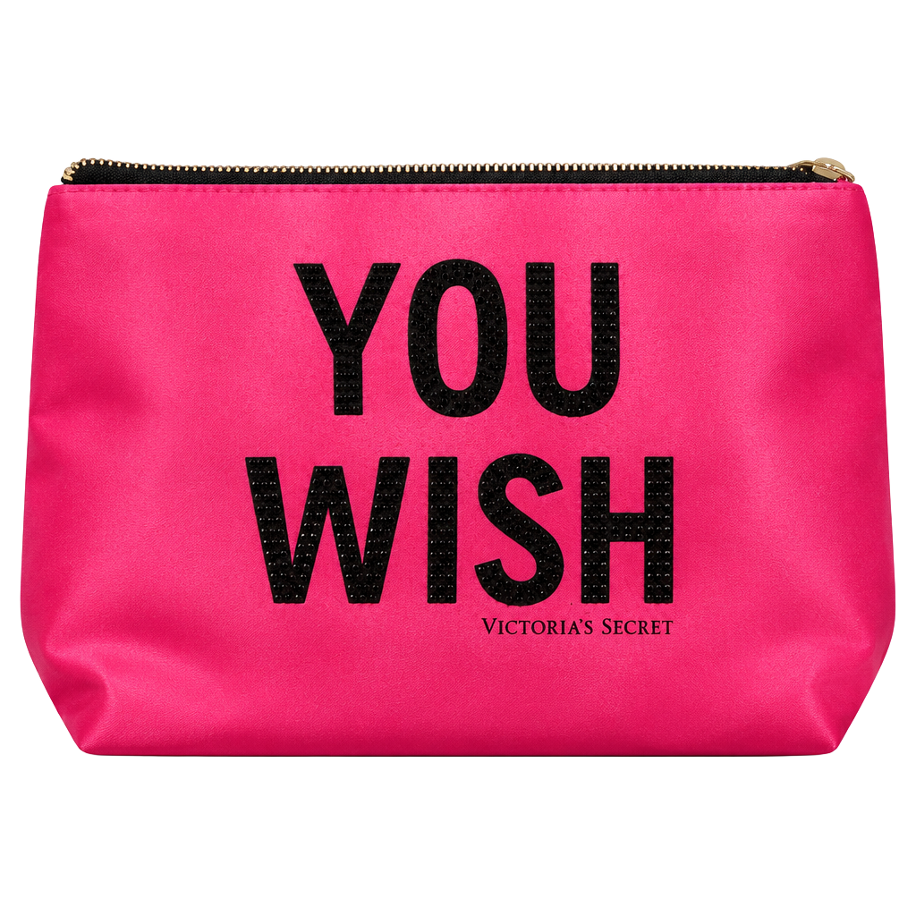 Victoria's Secret You Wish Makeup Bag Pink 1
