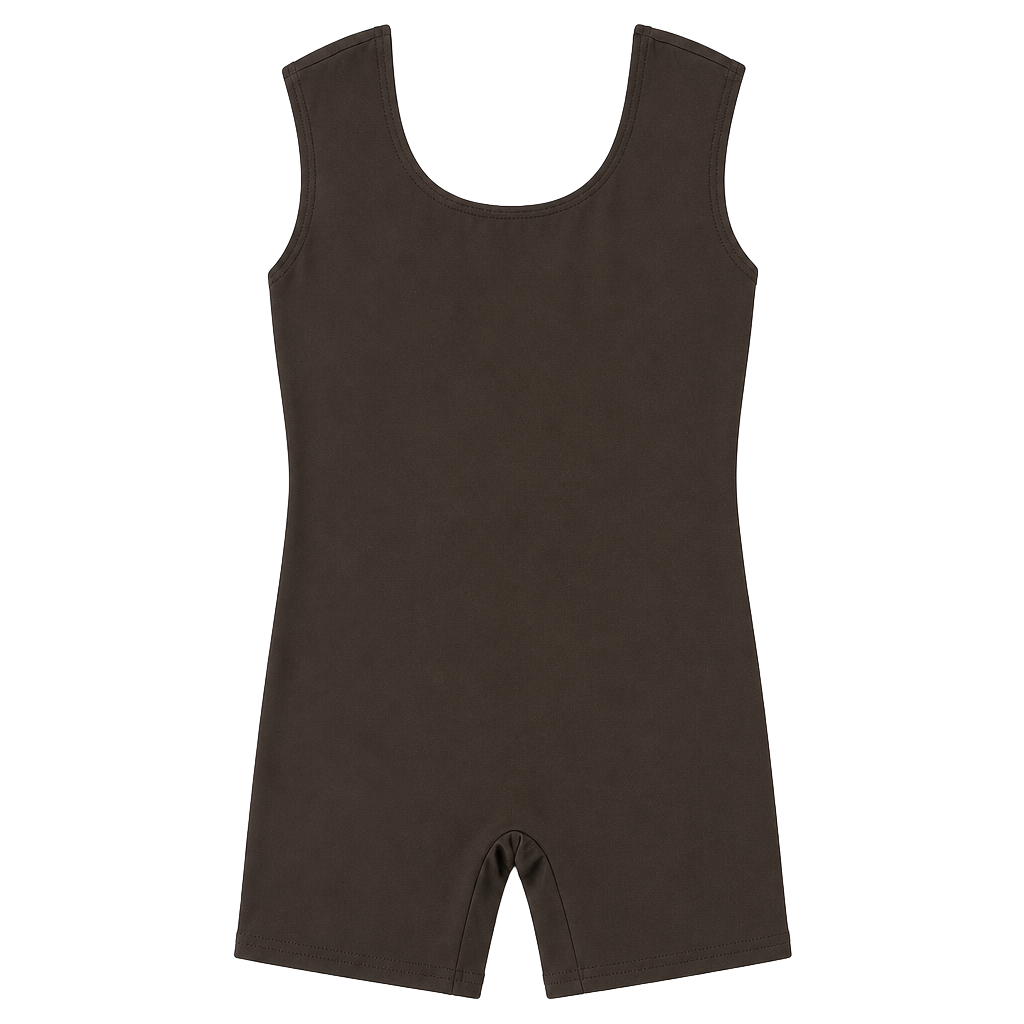 Unbranded Scoop Neck Romper Size L Black Polyester 1