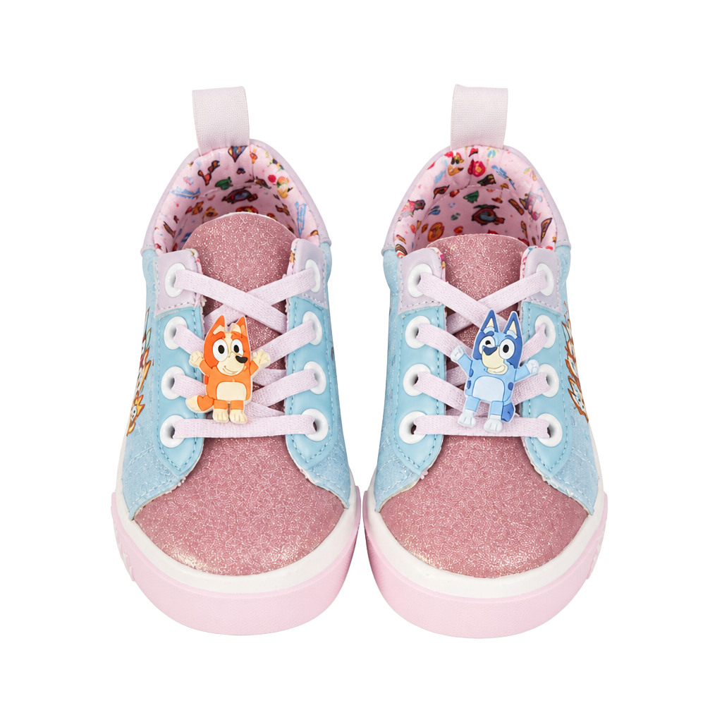 Bluey Toddler Girl Bluey & Bingo Slip-On Court Sneaker - Business Supplies 1