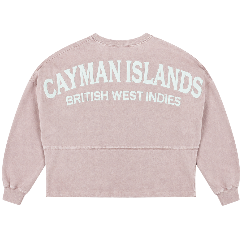 Spirit Jersey Cayman Islands British West Indies Size XS Pink Long Sleeve 1