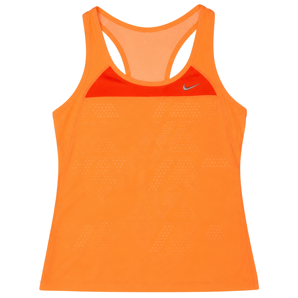 Nike Dri-Fit Tank Top Size S Orange Athletic Racerback 1
