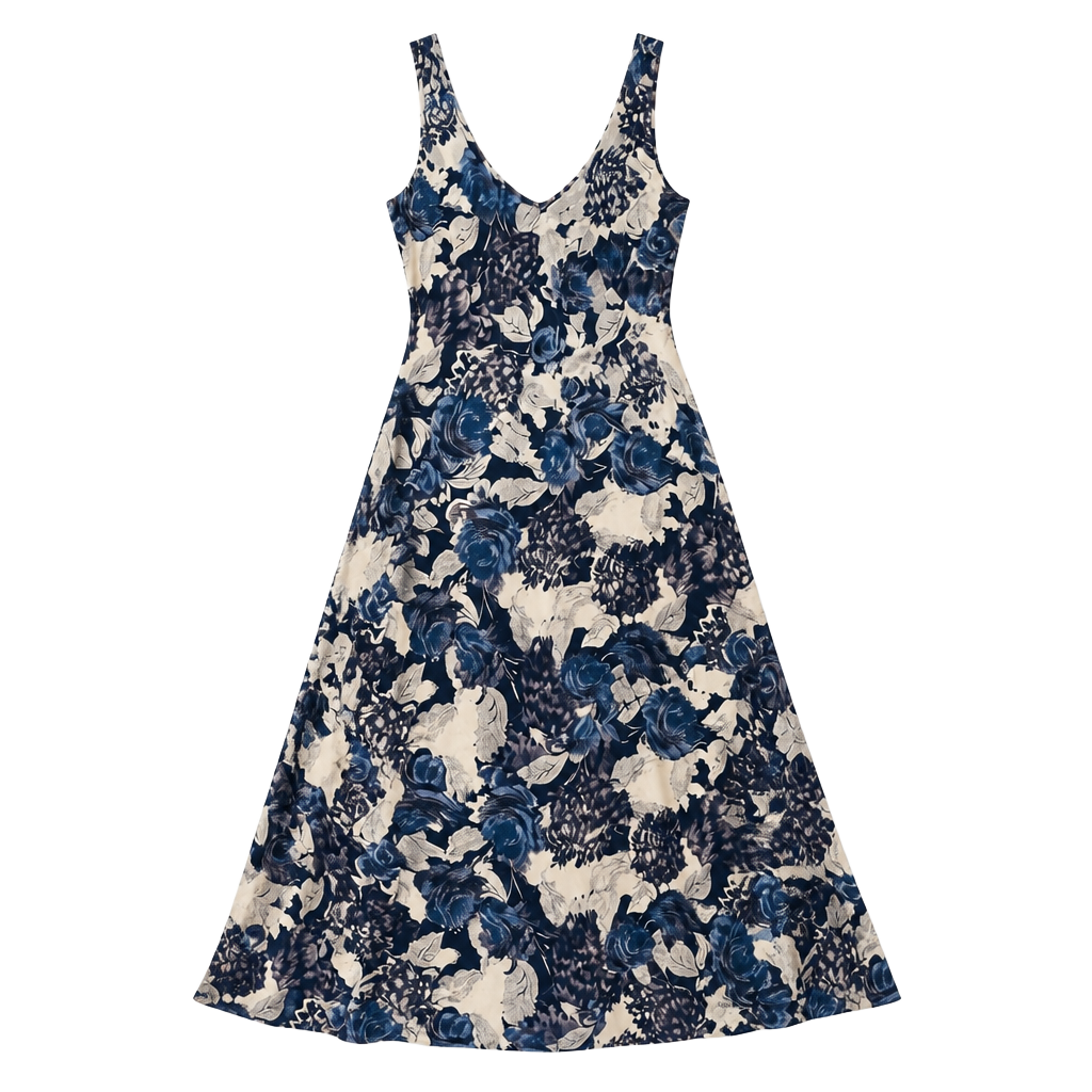NWT Free People Intimately Worth the Wait Dark Night Combo Floral Maxi Dress XL 1