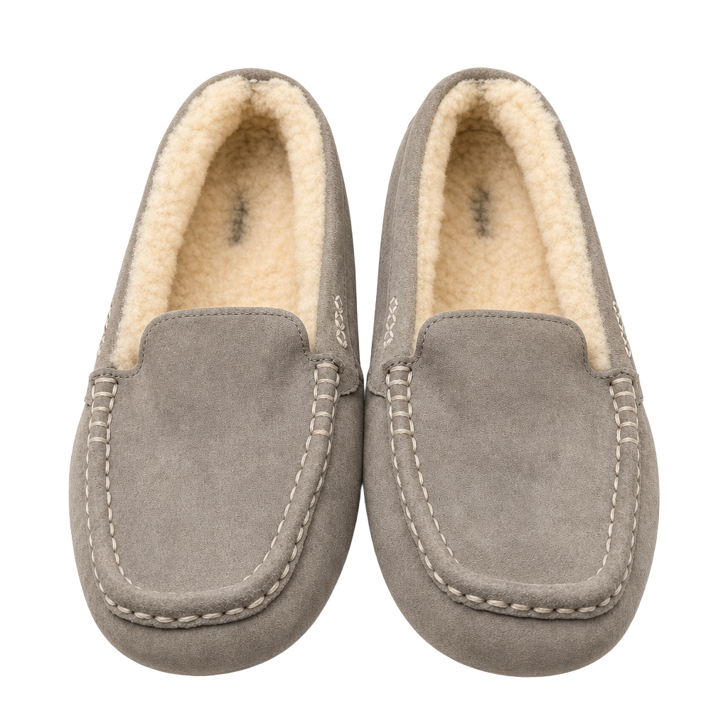 UGG Ansley Women's Suede Moccasin Slippers Size 9 1