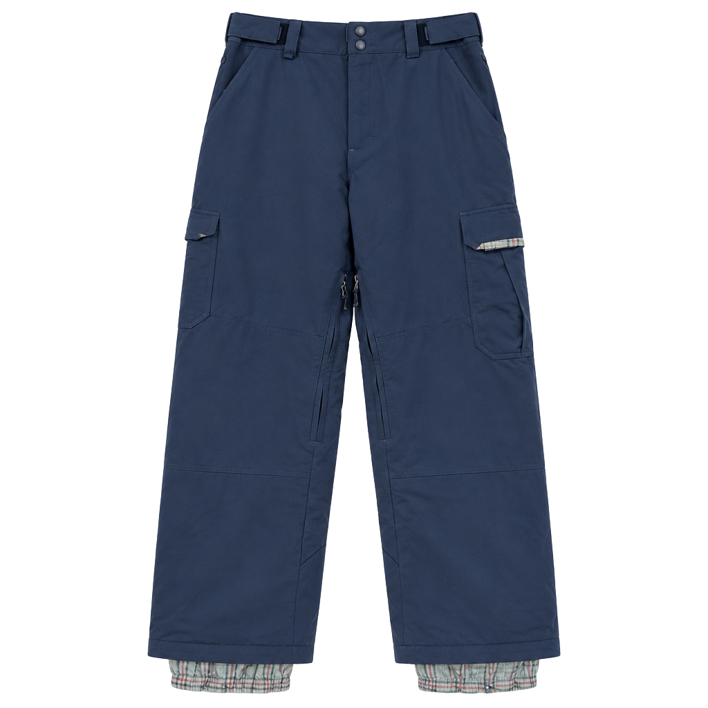 Quiksilver Snowboard Pants Black Cargo Ski Snow size medium 1