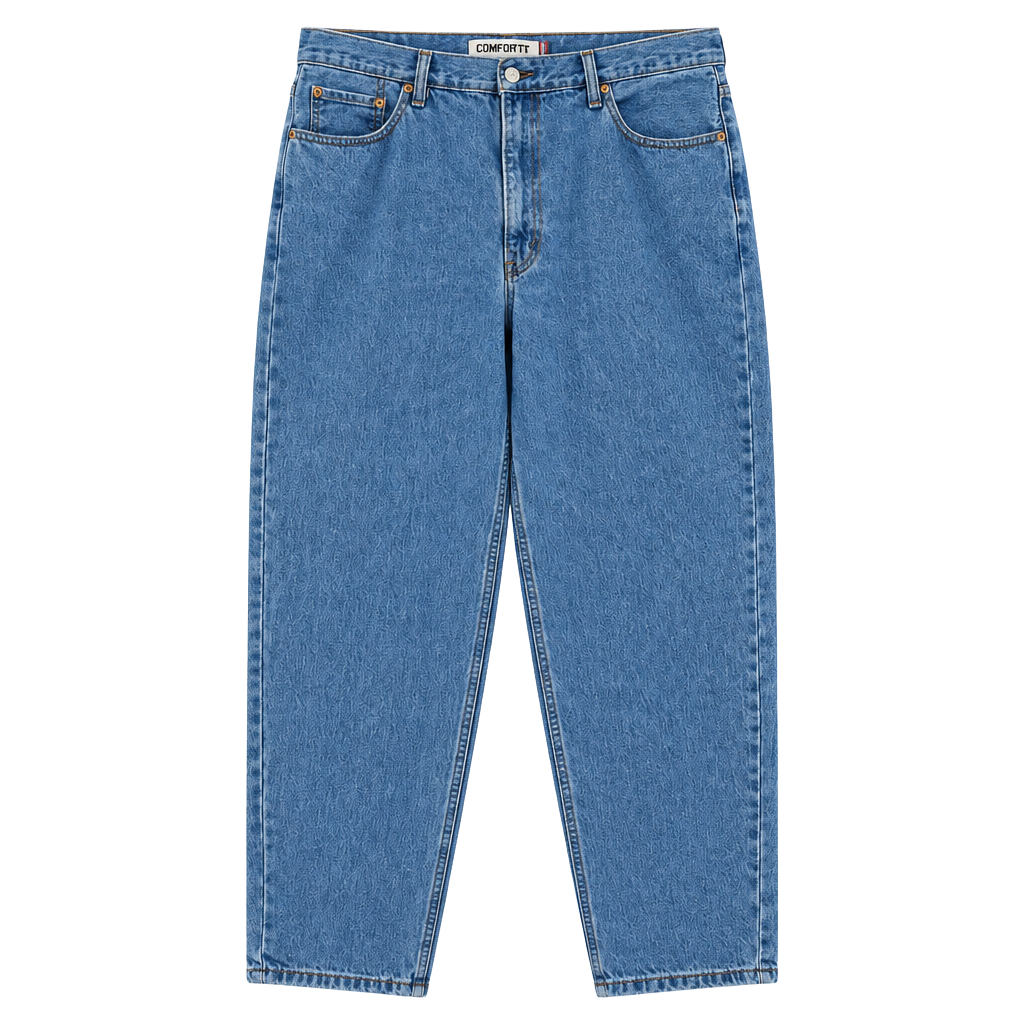 Levi's 560 Comfort Fit Jeans Size W40 L30 Blue Medium Wash Denim 1