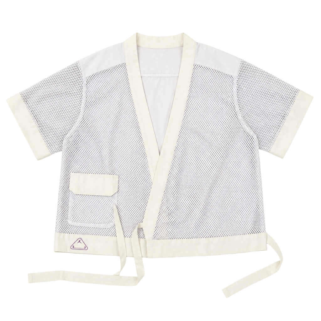 Jordan 23 Engineered Oversized Mesh Kimono Jacket White/Sail Size S 1