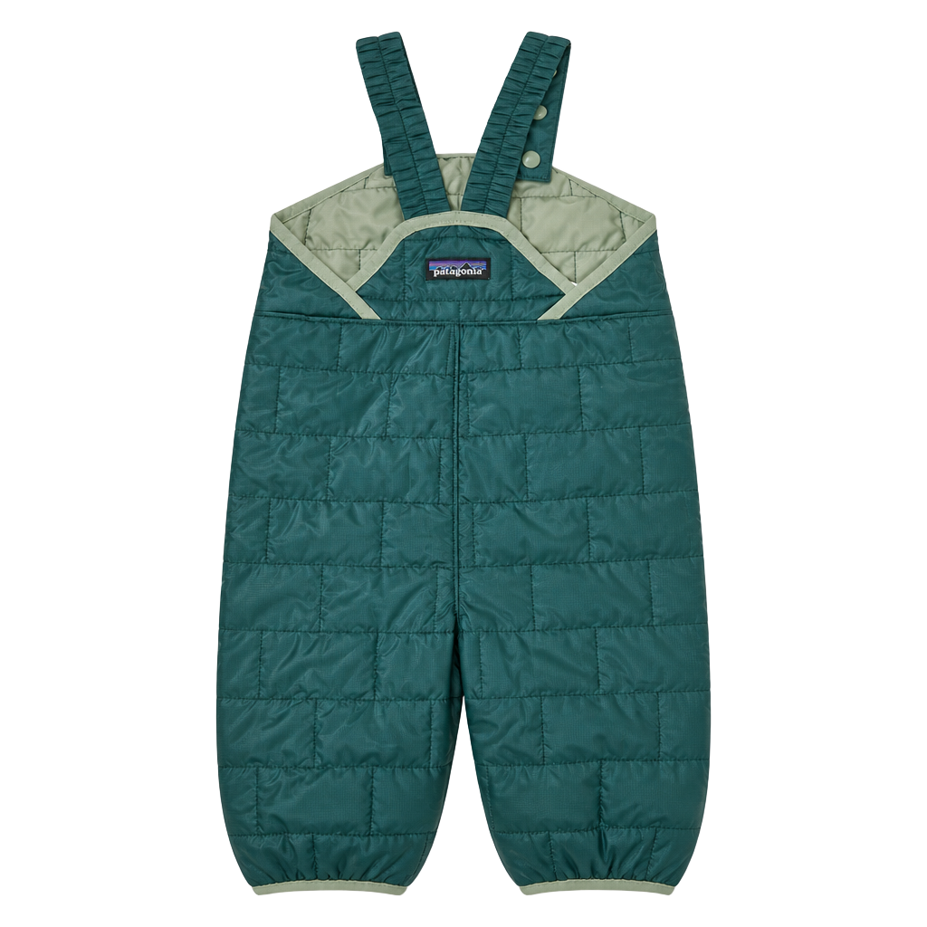 Patagonia Baby Nano Puffer-Alls Cascade Green 6-12M 1