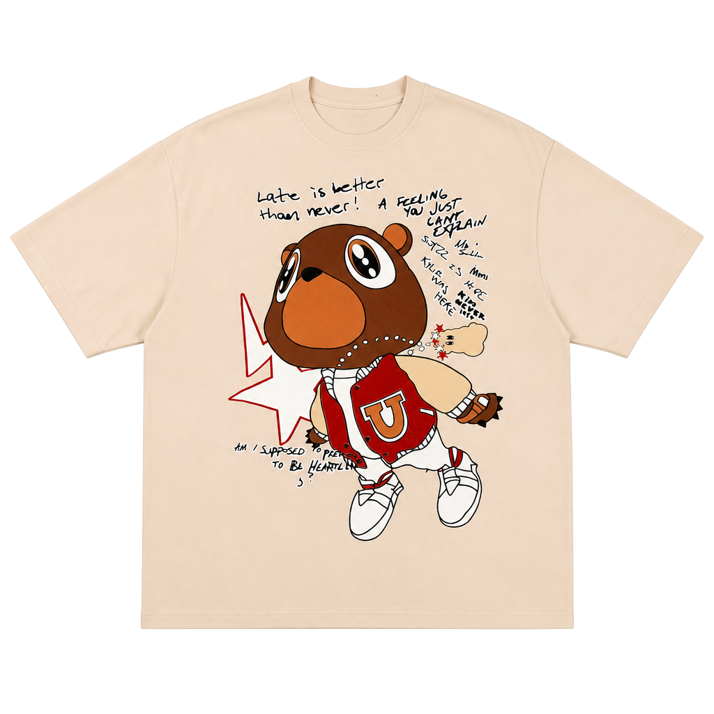 Headgear Classics College Dropout Bear Graphic T-Shirt 1