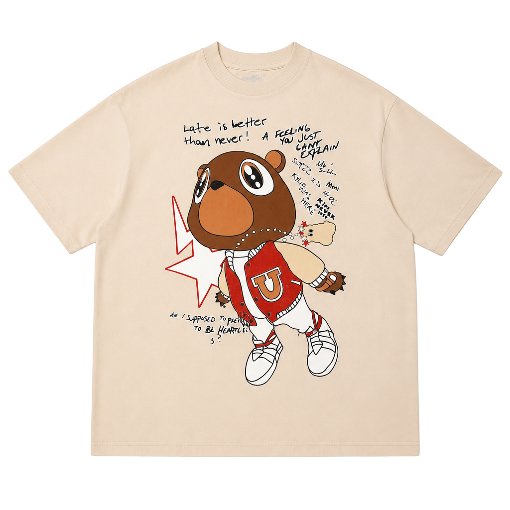 Headgear Classics All Star Elite Graphic T-Shirt Small Cream 1
