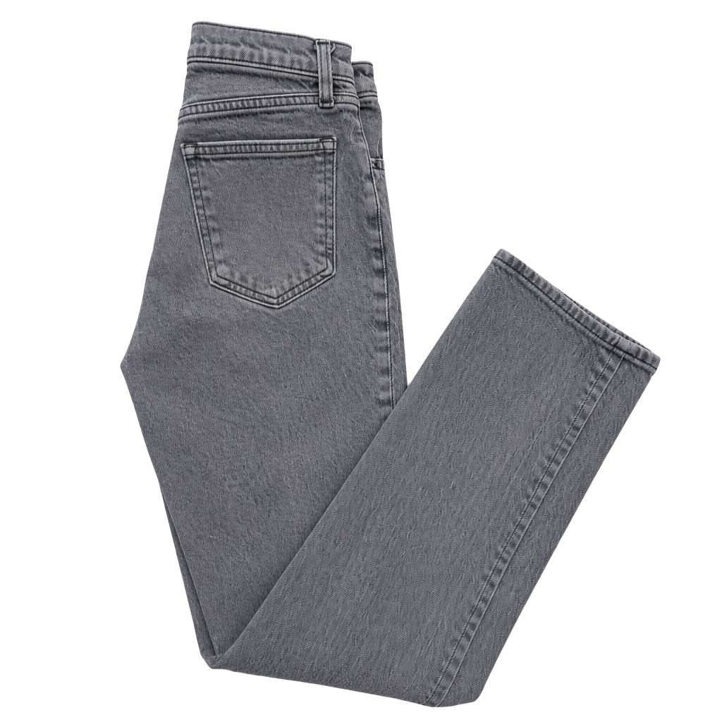 Abercrombie & Fitch The '90s Straight Ultra High Rise Jeans Gray Size 24 / 00R 1