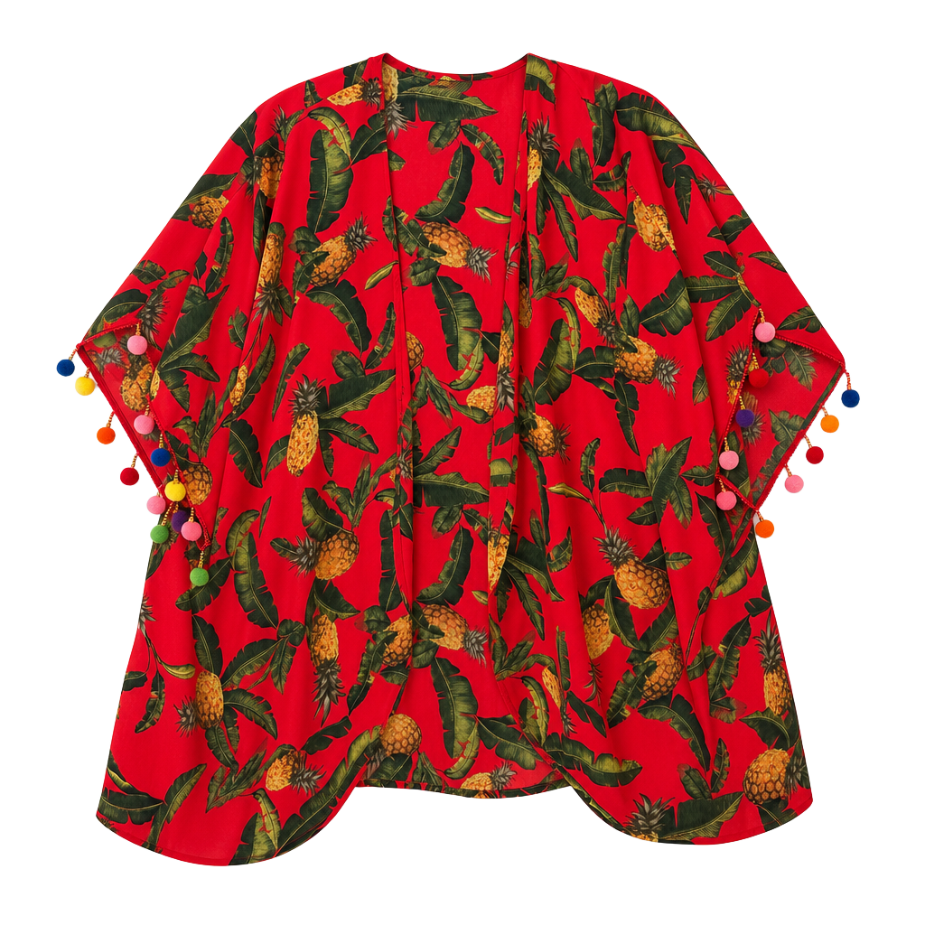 Gianni Bini colorful pineapple coverup 1