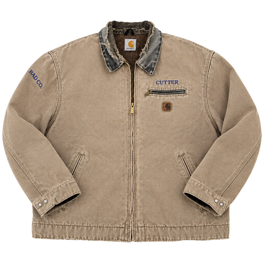 Carhartt J97 Detroit Jacket Distressed Tan 1
