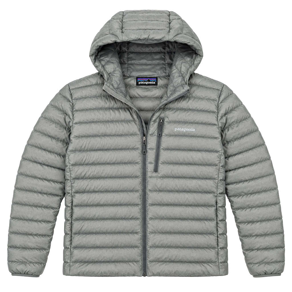 Patagonia Down Sweater Hoody Size XS Gray Puffer Jacket Men’s 1