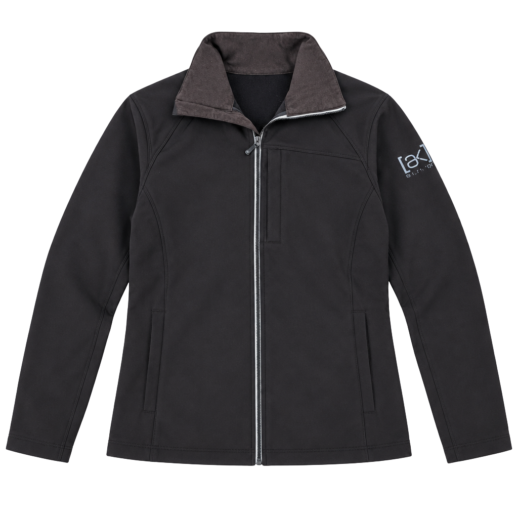 Burton AK Dryride Softshell Jacket Size M Black Full Zip 1