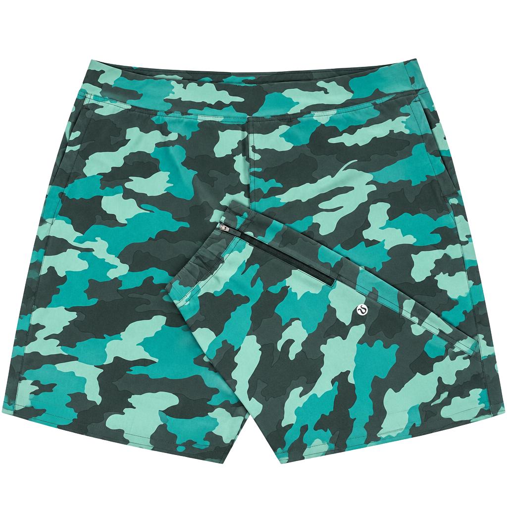 Lululemon Jogger Pants Size 14 Teal Camo 1