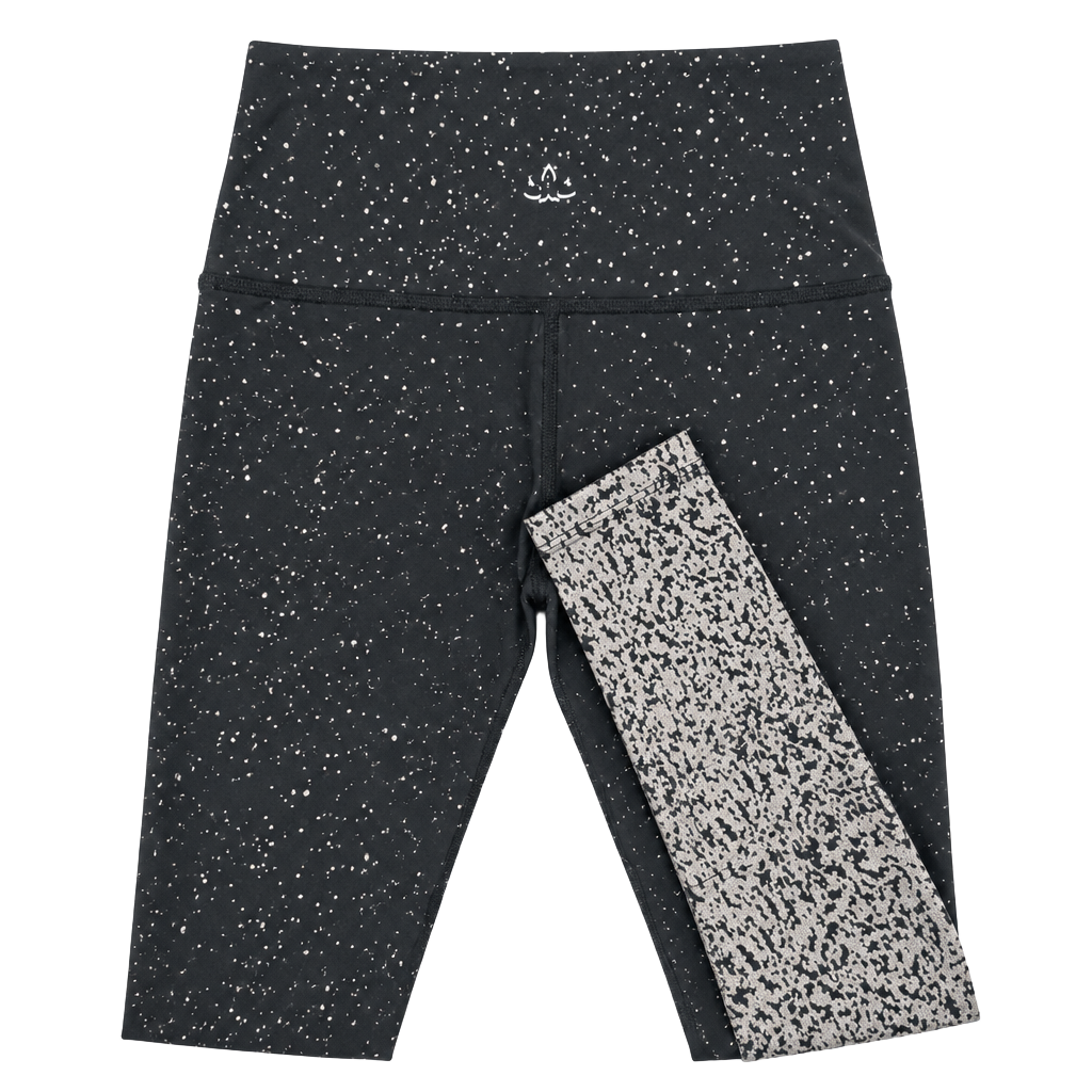 Beyond Yoga Alloy Ombre High Waisted Leggings Size S Black Metallic 1