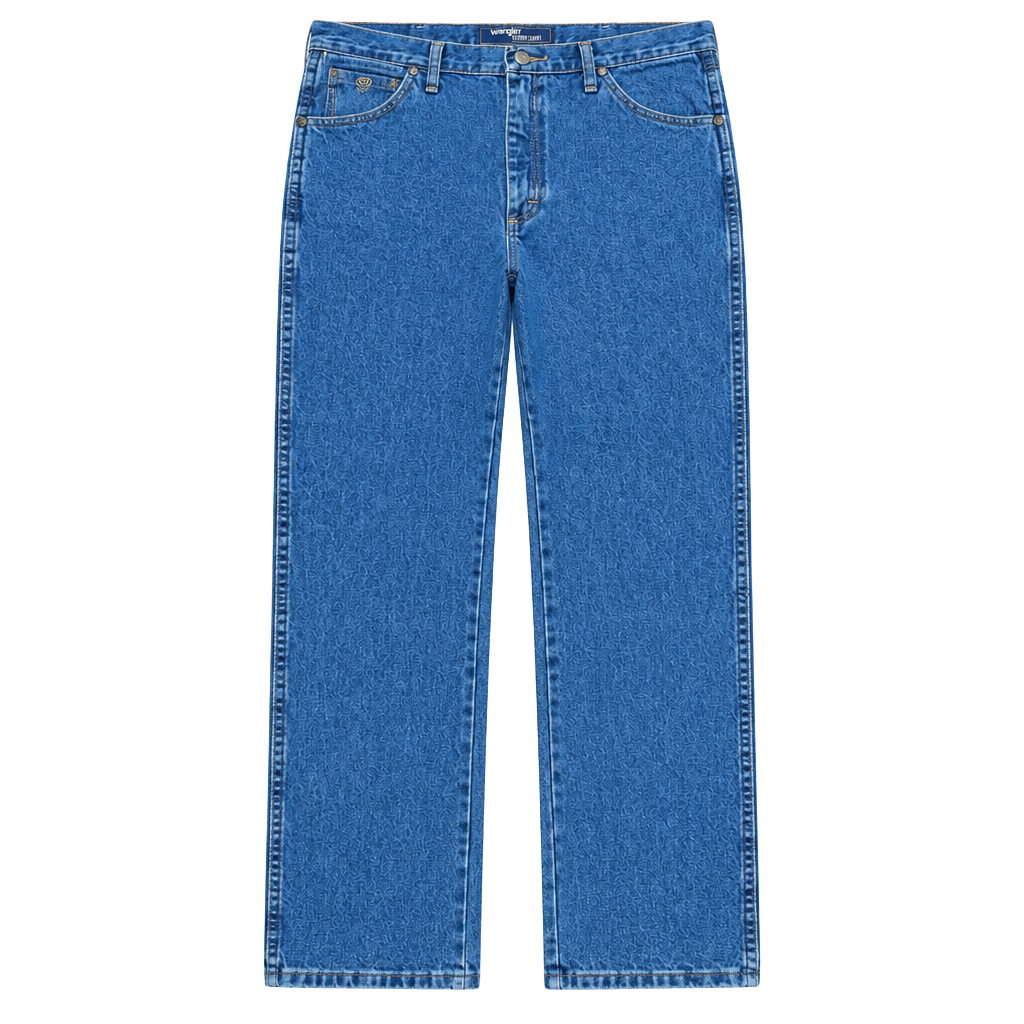 Wrangler George Strait Collection Jeans 34x30 Blue Cotton Straight Leg 1