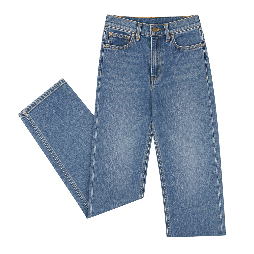 Carhartt Women's Original Fit Straight Leg Denim Jeans Medium Wash Size 4 1