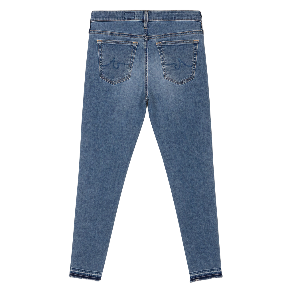 AG Adriano Goldschmied The Stevie Ankle Slim Straight Ankle Jeans 1