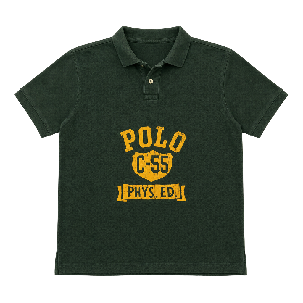 Boys Polo Ralph Lauren Phys Ed C-55 Graphic Polo Shirt Sz 3T 1