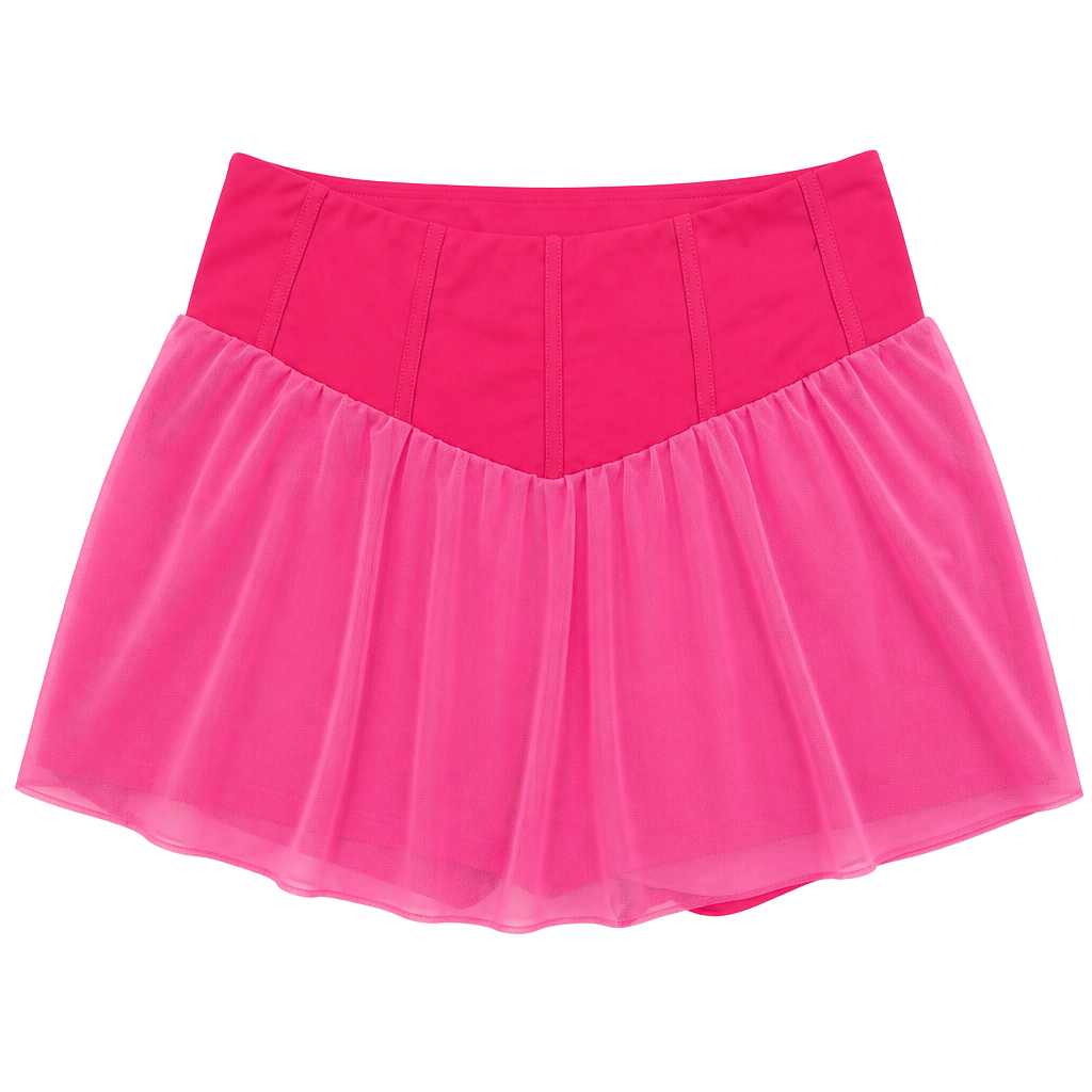 EleVen by Venus Williams Endless Tennis Skirt Hot Pink Size L 1