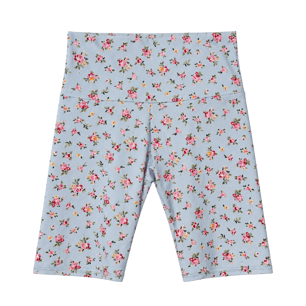 Onzie Bike Shorts Size S/M Floral Athletic Biker 1
