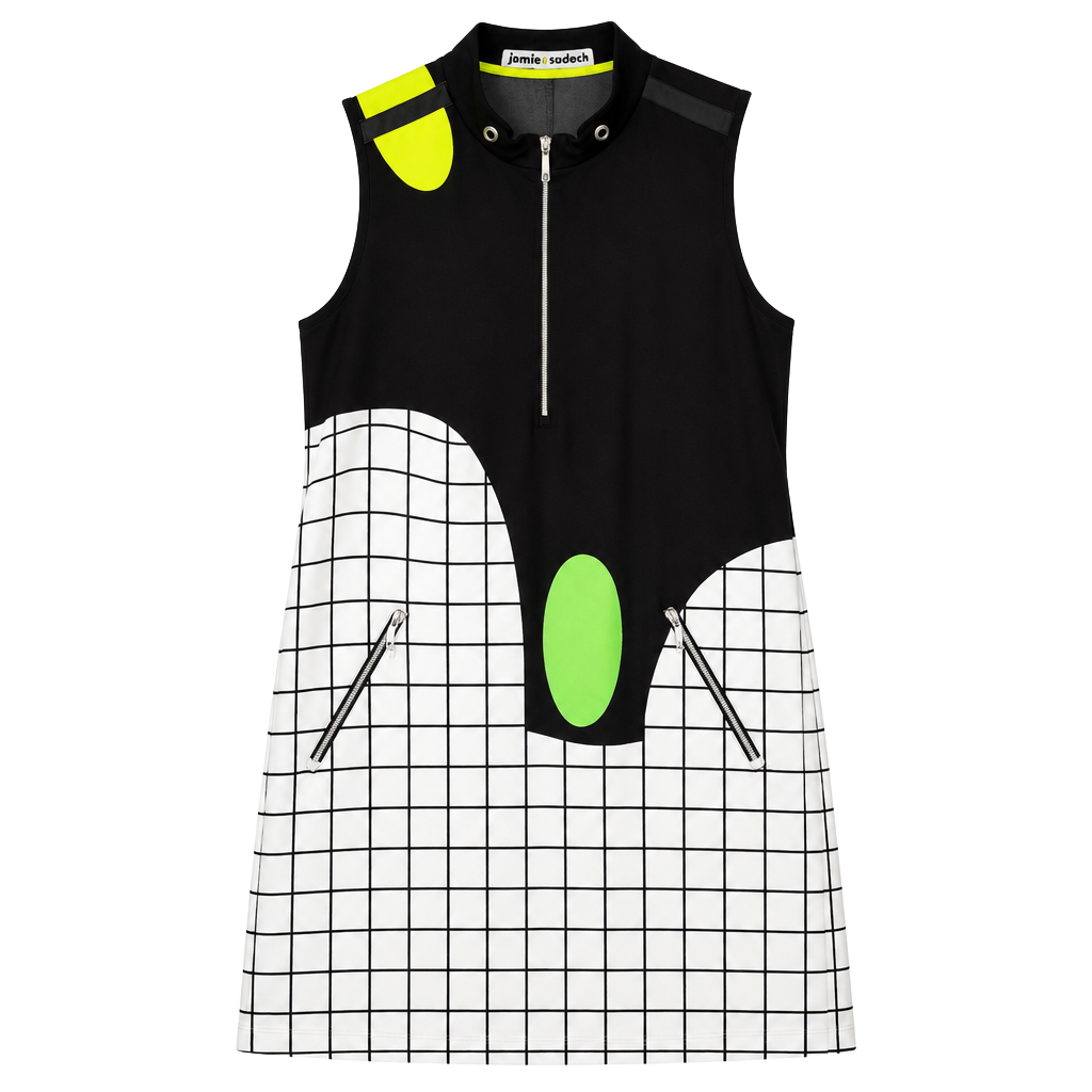 Jamie Sadock Sleeveless Zip Golf Dress Size XL 1