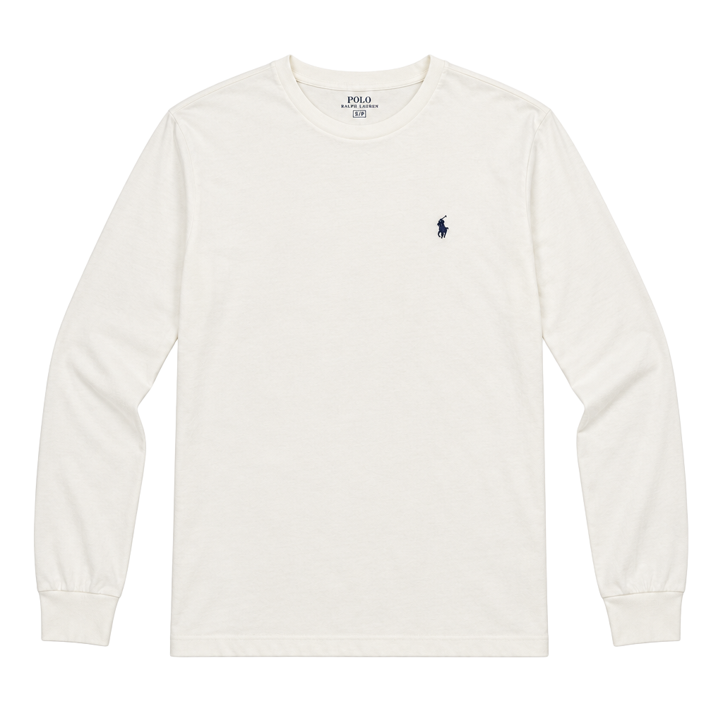 Polo Ralph Lauren Long Sleeve T-Shirt Size S White 1