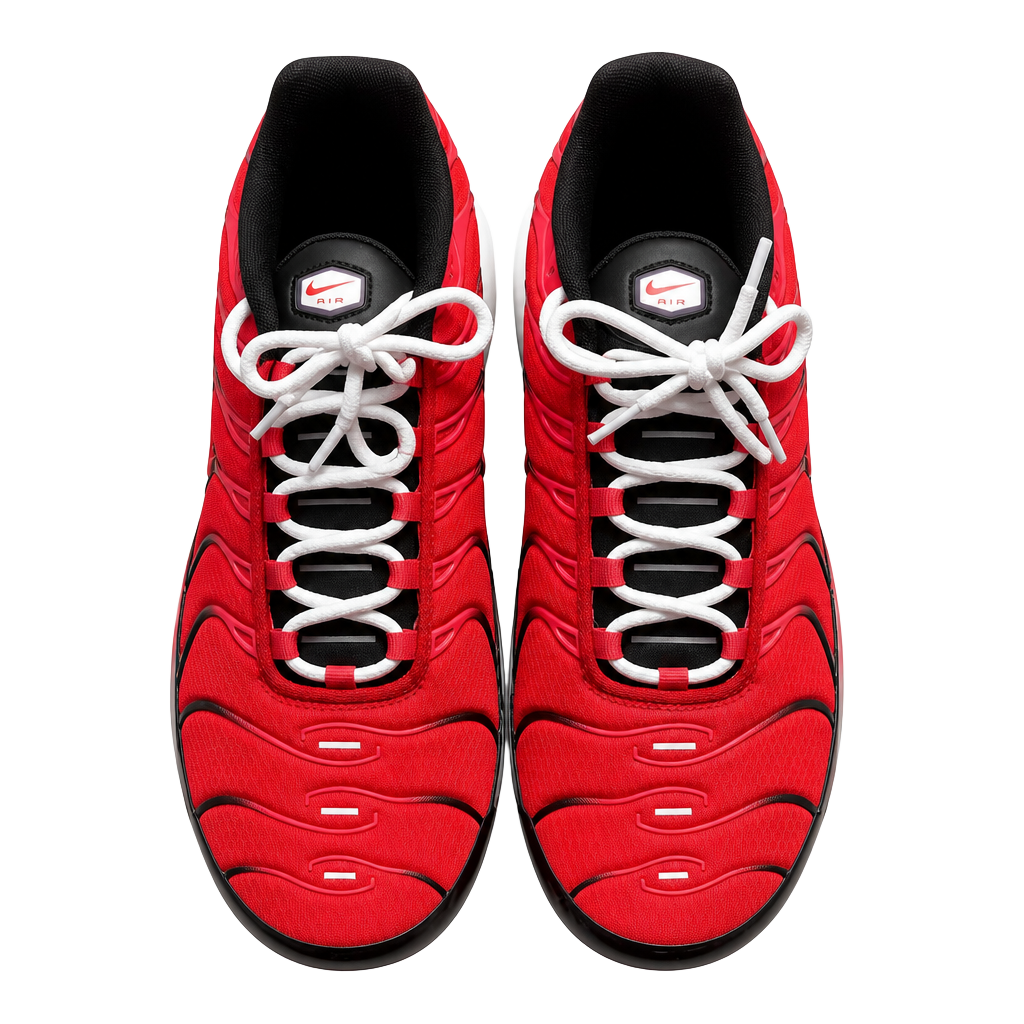 Nike Air Max Plus Siren Red Black White DJ5138-600 Men's Size 10.5 1