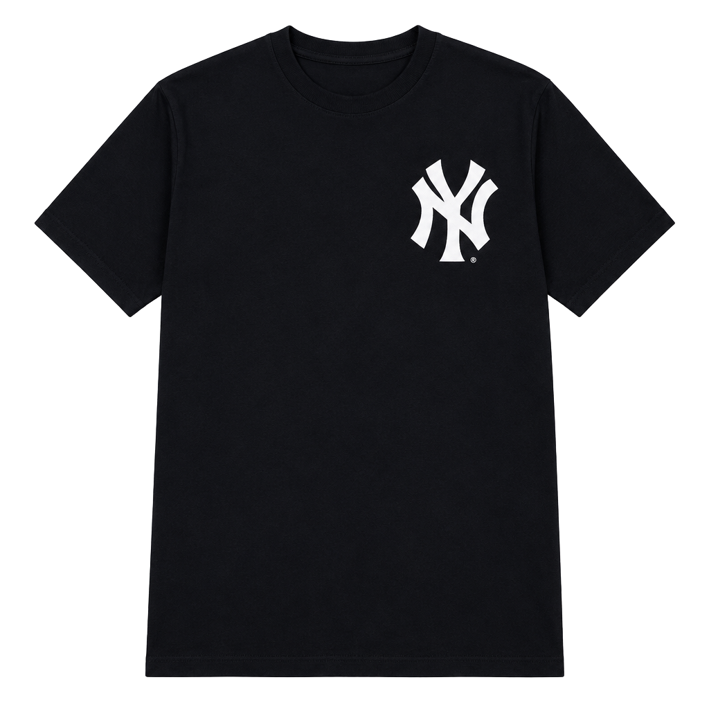 Majestic New York Yankees Martin 08 Size L T-Shirt Navy Blue MLB 1