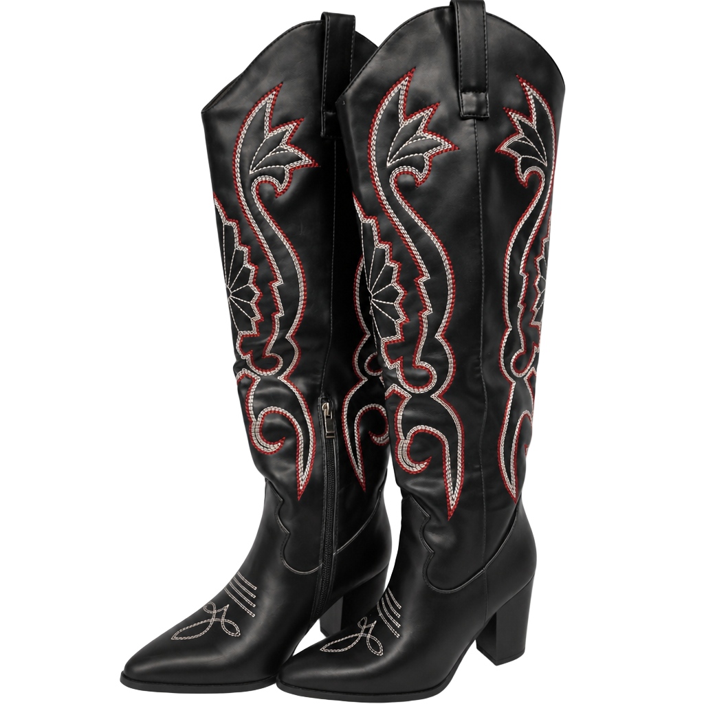 Knee High Cowgirl Boots For Women 1